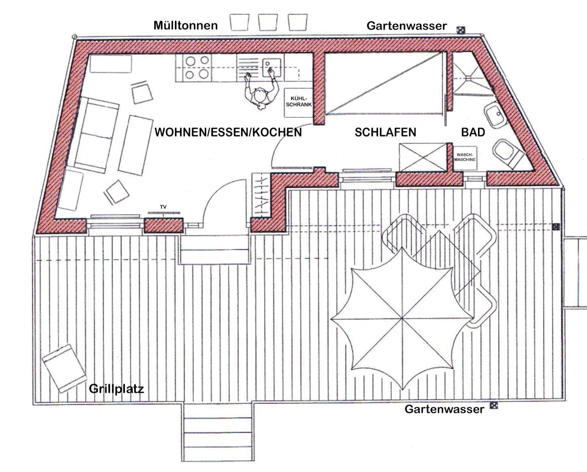 Ferienhaus Manoury Am Klosterbrunnen Waldeck (Hessen) Exterior foto